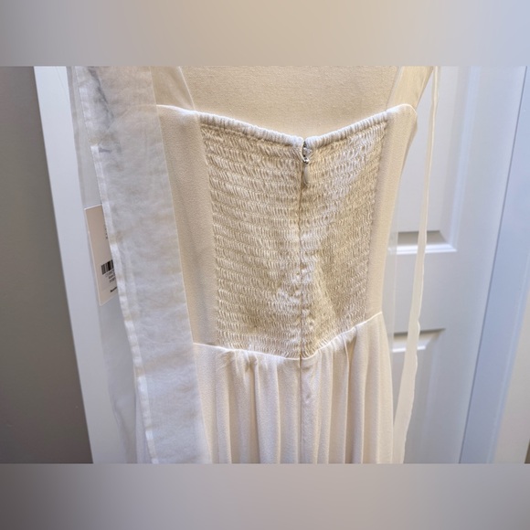 ANTHROPOLOGIE Kairo Dress Ivory - Picture 8 of 15